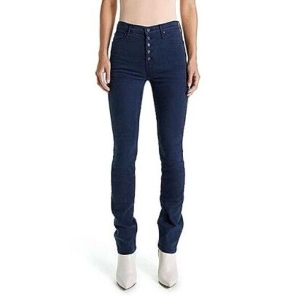 Mother The Pixie Dazzler Sneak Play Date Blue Idigo Size 28 - Picture 1 of 10
